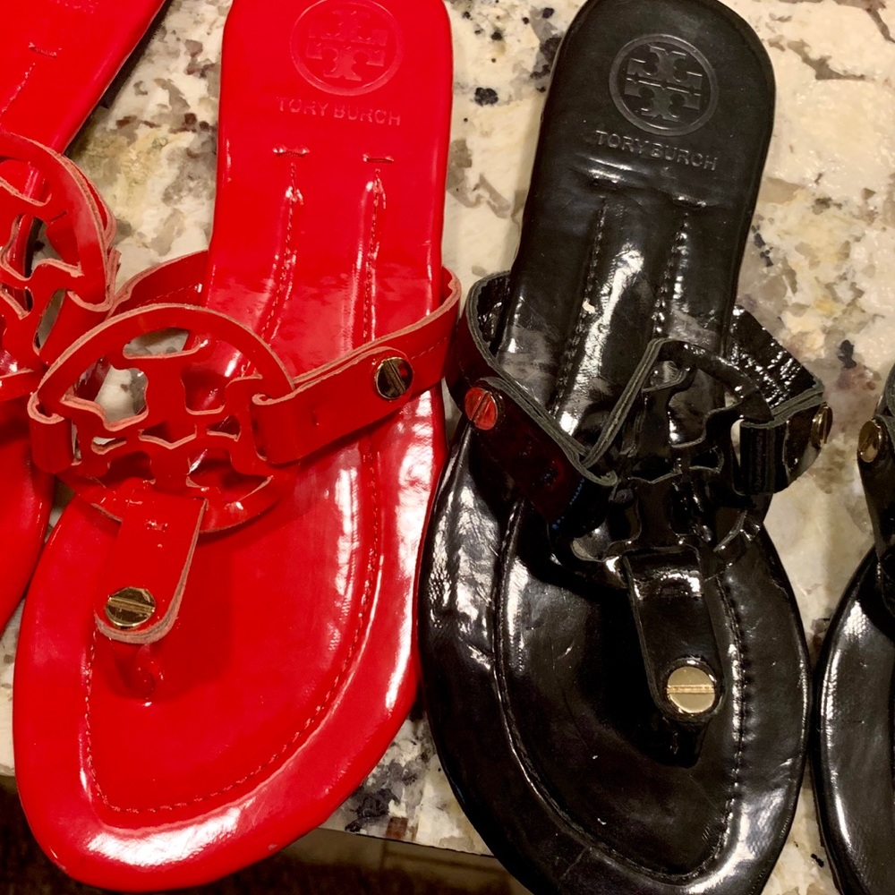 Tory Burch Jelly Sandals 38 2 pairs